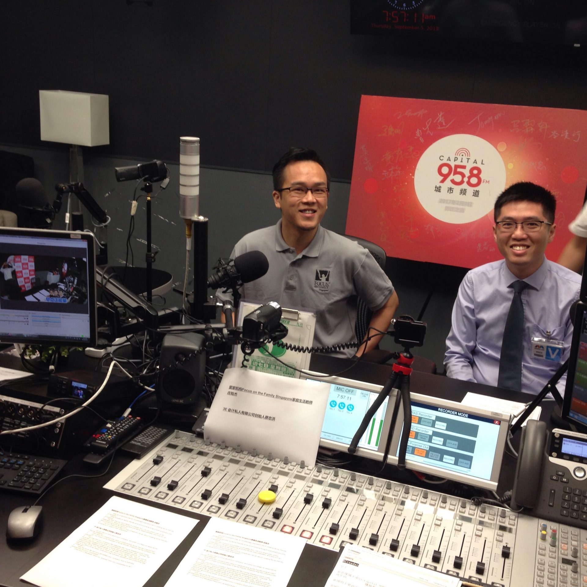 Lawrence at 95.8 Capital FM Radio Interview 2019